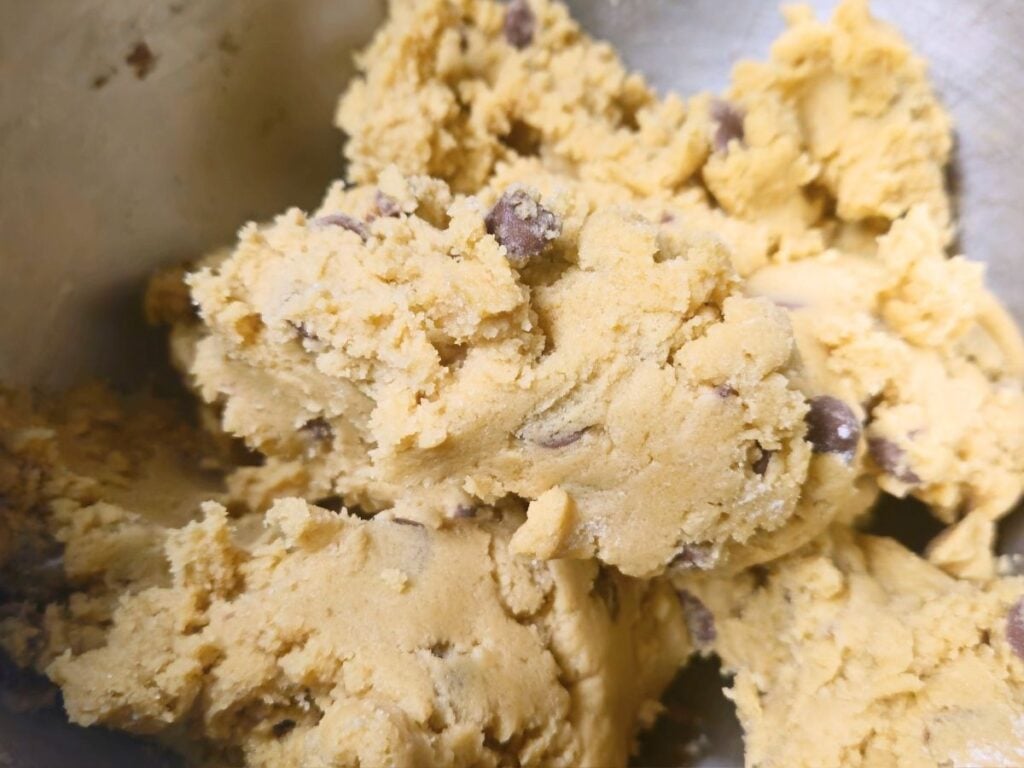 chocolate chip cookie dough